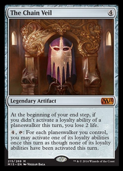 The Chain Veil ~ Magic 2015 [ EX ] [ Magic MTG ]