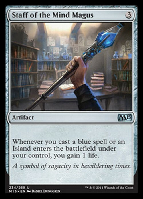 Staff of the Mind Magus ~ Magic 2015 [ EX ] [ Magic MTG ]
