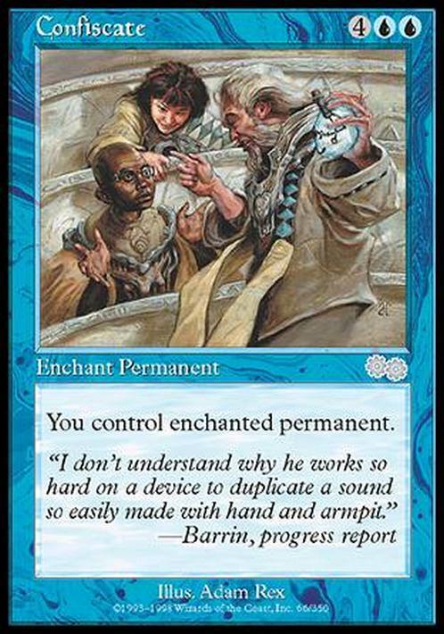 Confiscate ~ Urza's Saga [ EX ] [ Magic MTG ]