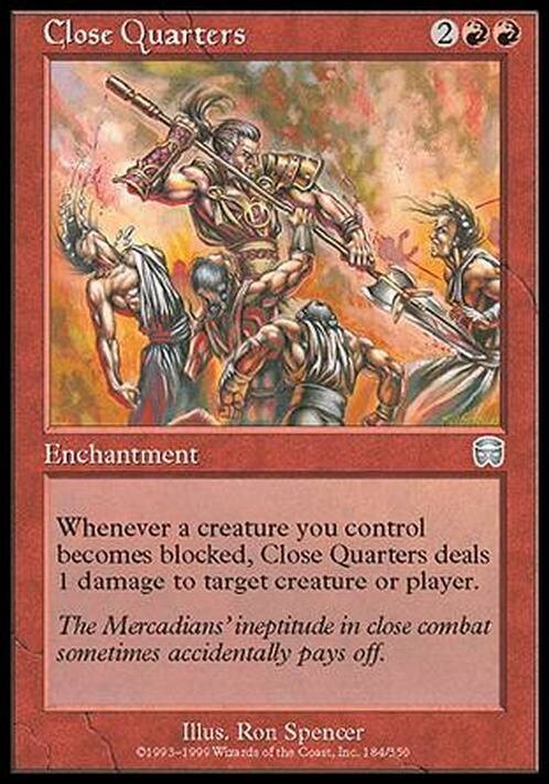 Close Quarters ~ Mercadian Masques [ EX ] [ Magic MTG ]