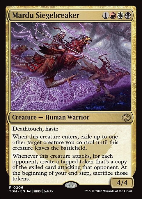 Mardu Siegebreaker ~ Tarkir: Dragonstorm [ NM ] [ Magic MTG ]