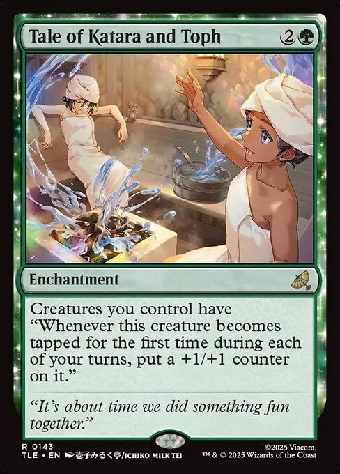 Tale of Katara and Toph ~ Avatar: The Last Airbender [ NM ] [ Magic MTG ]