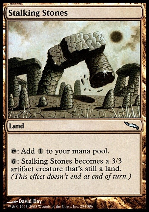 Stalking Stones ~ Mirrodin [ EX ] [ Magic MTG ]