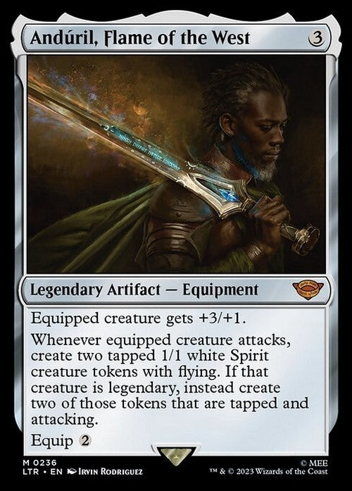 Anduril, Flame of the West ~ The Lord of the Rings [ NM ] [ Magic MTG ]