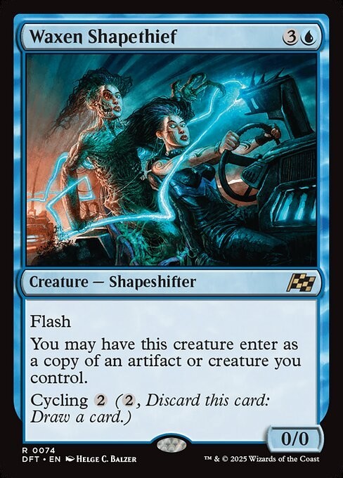 Waxen Shapethief ~ Aetherdrift [ NM ] [ Magic MTG ]