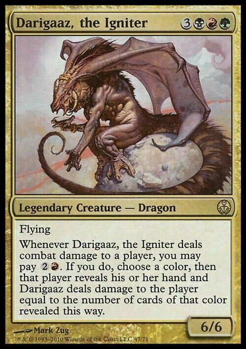 Darigaaz, the Igniter ~ Duel Decks [ EX ] [ MTG ]