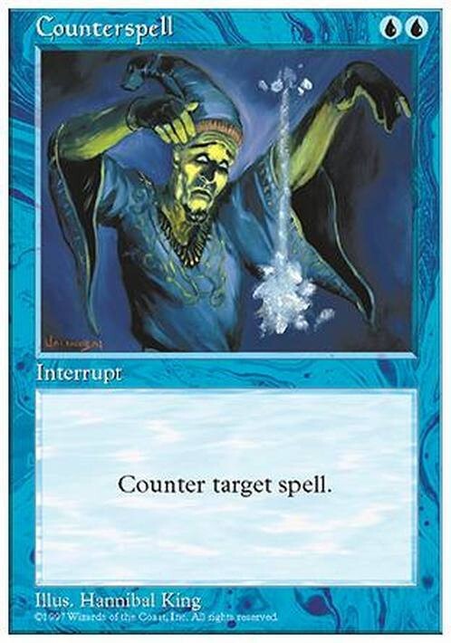 Counterspell ~ Fifth Edition [ EX ] [ Magic MTG ]