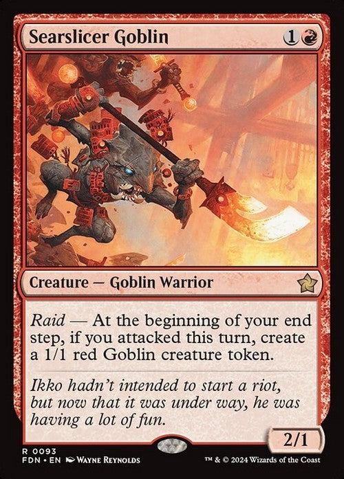 Searslicer Goblin ~ Foundations [ NM ] [ Magic MTG ]