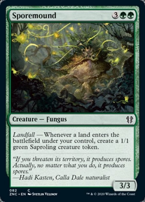 Sporemound ~ Commander: Zendikar Rising [ NM ] [ Magic MTG ]