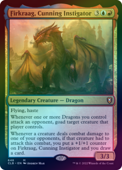 FOIL Firkraag, Cunning Instigator ~ Commander Legends 2 [ NM ] [ Magic MTG ]