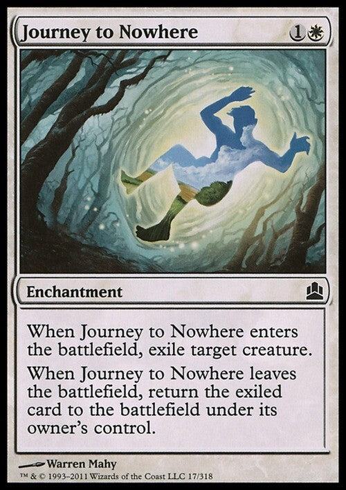 Journey to Nowhere ~ Commander 2011 [ EX ] [ Magic MTG ]
