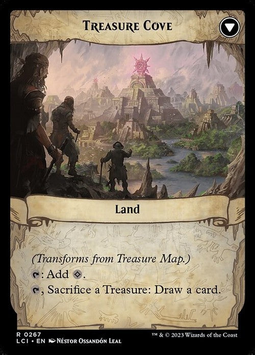 Treasure Map / Treasure Cove ~ The Lost Caverns of Ixalan [ NM ] [ Magic MTG ]