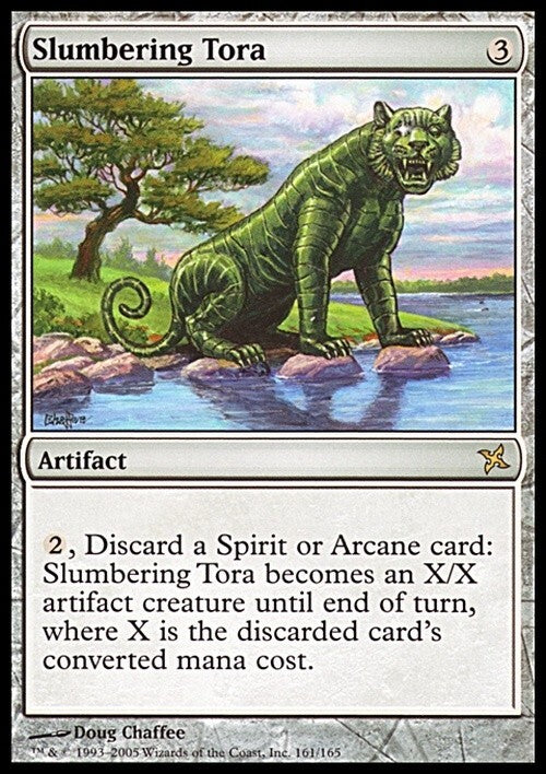 Slumbering Tora ~ Betrayers of Kamigawa [ EX ] [ Magic MTG ]