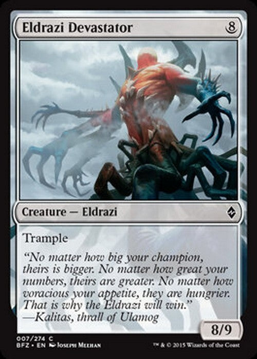 Eldrazi Devastator ~ Battle for Zendikar [ EX ] [ Magic MTG ]