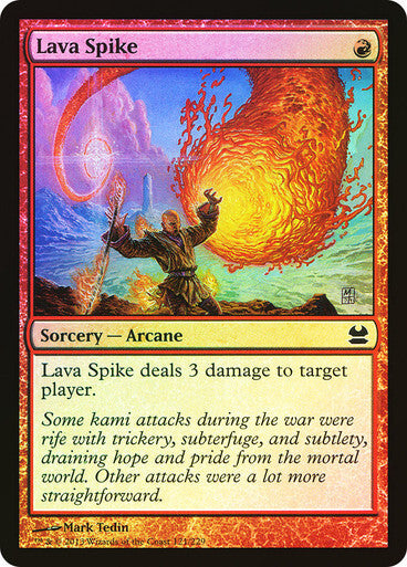 FOIL Lava Spike ~ Modern Masters 2013 [ NM ] [ Magic MTG ]