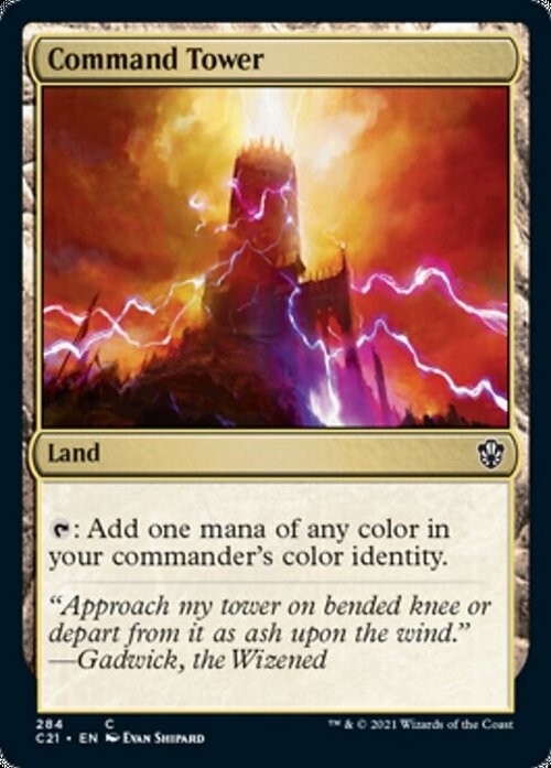 Command Tower ~ Commander: Strixhaven [ NM ] [ Magic MTG ]