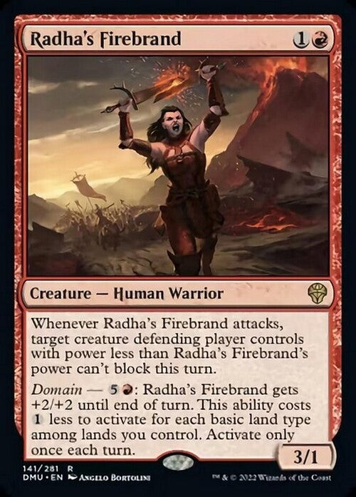 Radha's Firebrand ~ Dominaria United [ NM ] [ Magic MTG ]