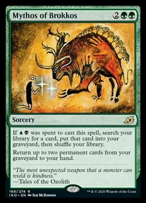 Mythos of Brokkos ~ Ikoria: Lair of Behemoths [ NM ] [ Magic MTG ]
