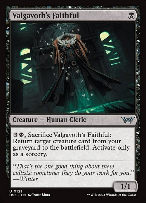 Valgavoth's Faithful ~ Duskmourn [ NM ] [ Magic MTG ]
