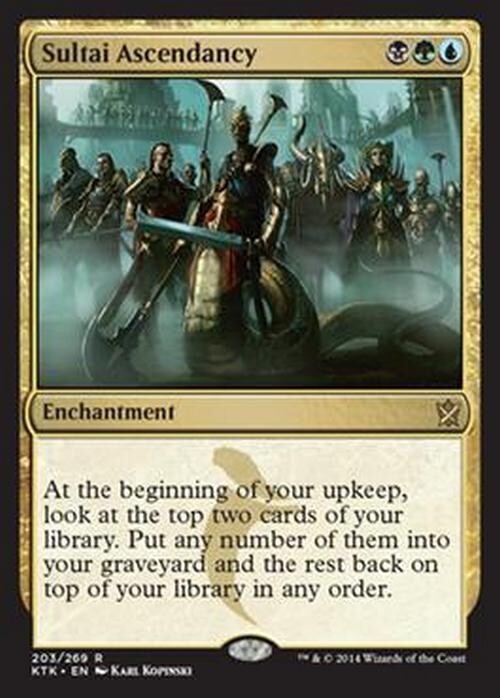 Sultai Ascendancy ~ Khans of Tarkir [ EX ] [ Magic MTG ]