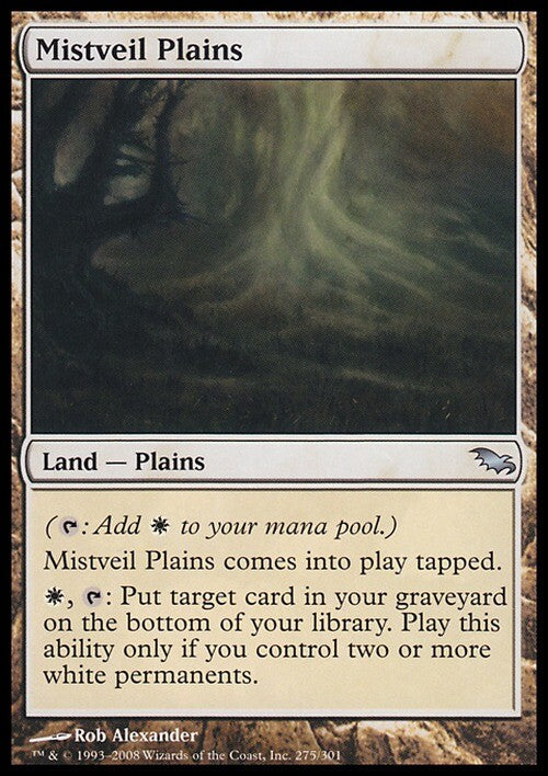 Mistveil Plains ~ Shadowmoor [ EX ] [ Magic MTG ]