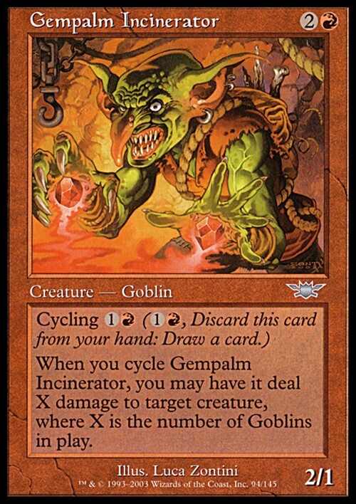 Gempalm Incinerator ~ Legions [ EX ] [ Magic MTG ]