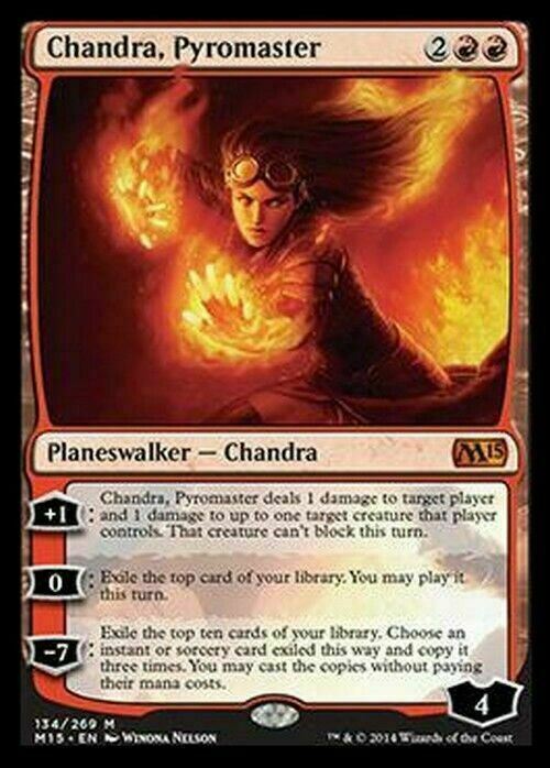 Chandra, Pyromaster ~ Magic 2015 [ EX ] [ Magic MTG ]