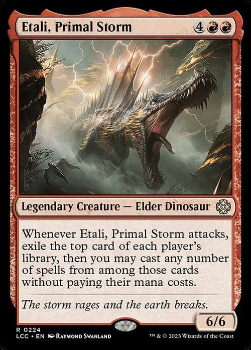 Etali, Primal Storm ~ Commander: The Lost Caverns of Ixalan [ NM ] [ Magic MTG ]