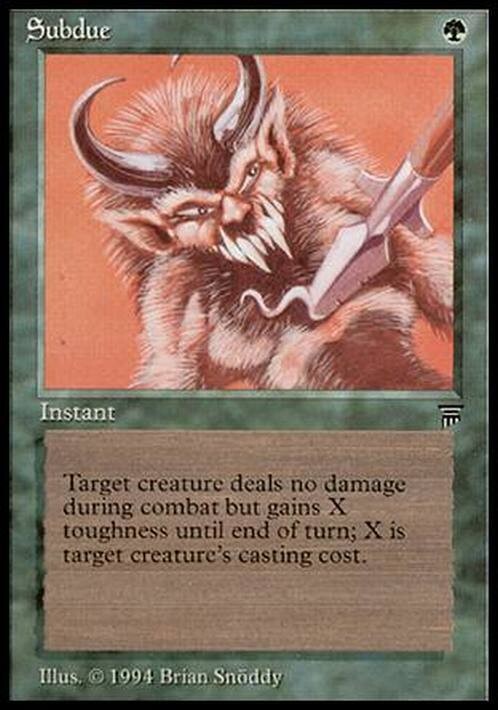 Subdue ~ Legends [ EX ] [ Magic MTG ]
