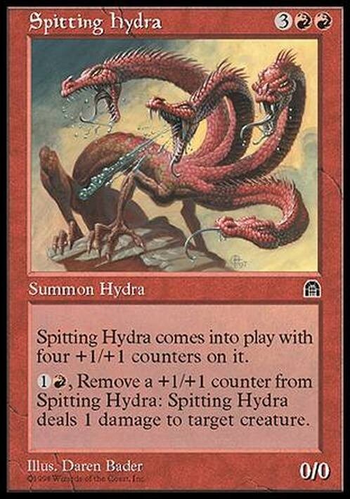 Spitting Hydra ~ Stronghold [ EX ] [ Magic MTG ]