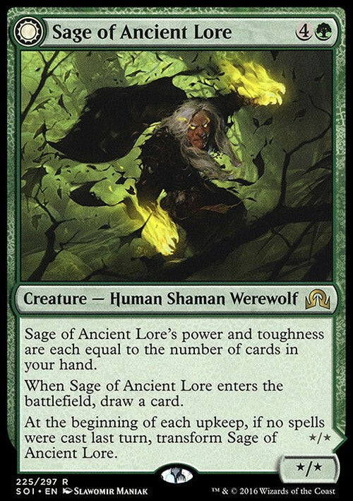 Sage of Ancient Lore ~ Shadows over Innistrad [ NM ] [ Magic MTG ]
