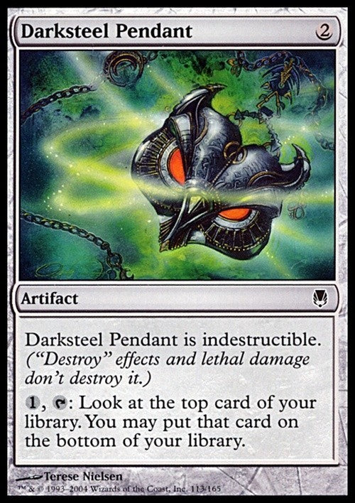 Darksteel Pendant ~ Darksteel [ EX ] [ Magic MTG ]