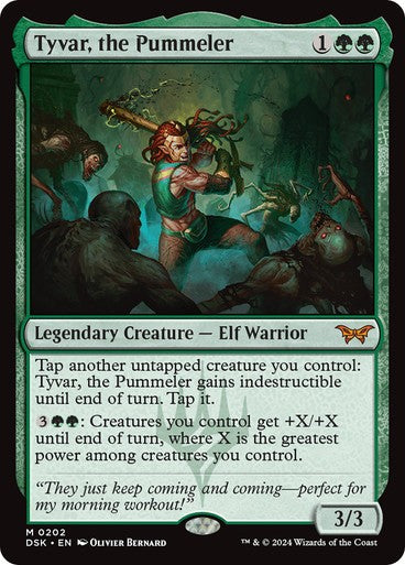 Tyvar, the Pummeler ~ Duskmourn [ NM ] [ Magic MTG ]