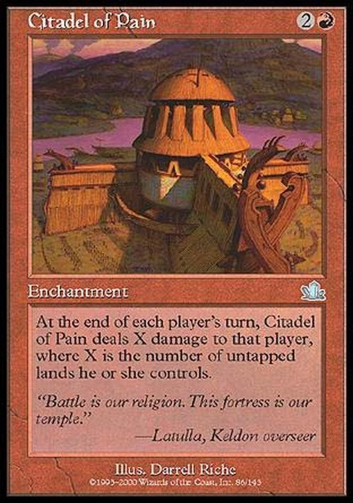 Citadel of Pain ~ Prophecy [ PLAYED ] [ Magic MTG ]