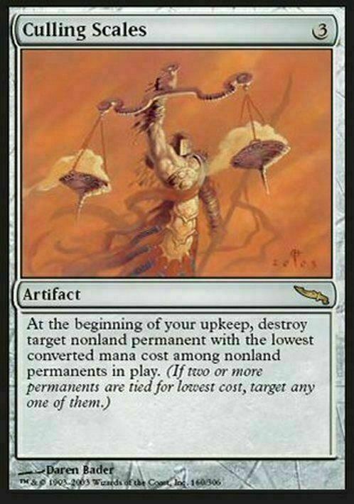 Culling Scales ~ Mirrodin [ EX ] [ Magic MTG ]