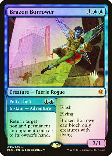 FOIL Brazen Borrower / Petty Theft ~ PROMO PACK [ NM ] [ Magic MTG ]