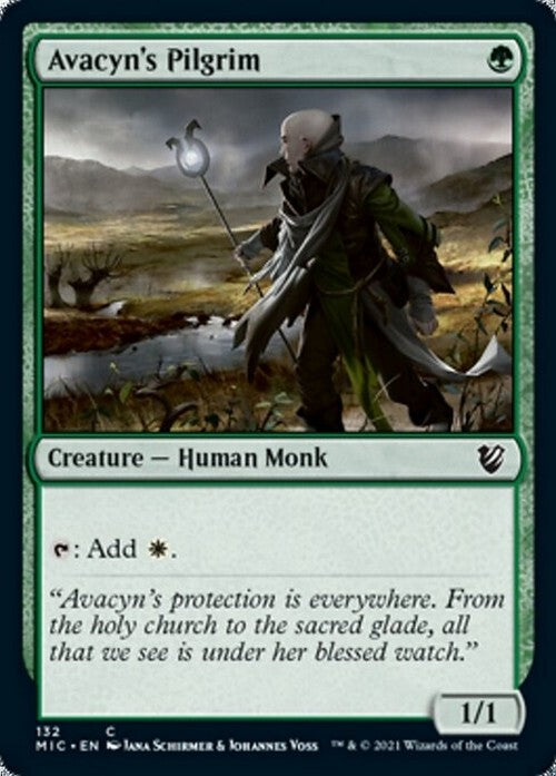Avacyn's Pilgrim ~ Commander: Midnight Hunt [ NM ] [ Magic MTG ]