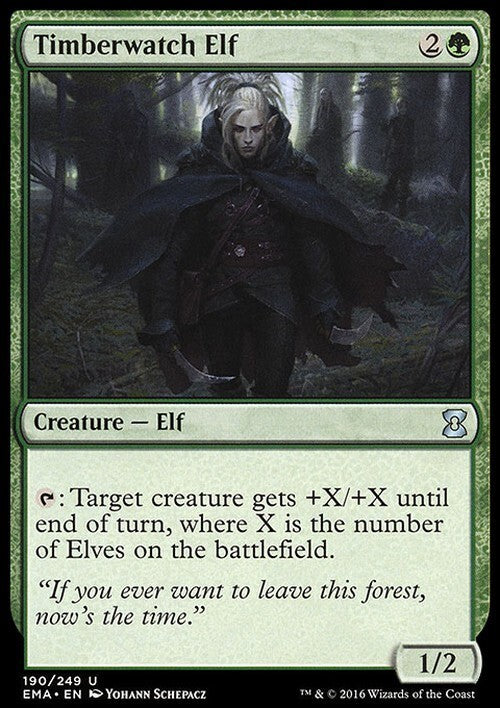 Timberwatch Elf ~ Eternal Masters [ EX ] [ Magic MTG ]