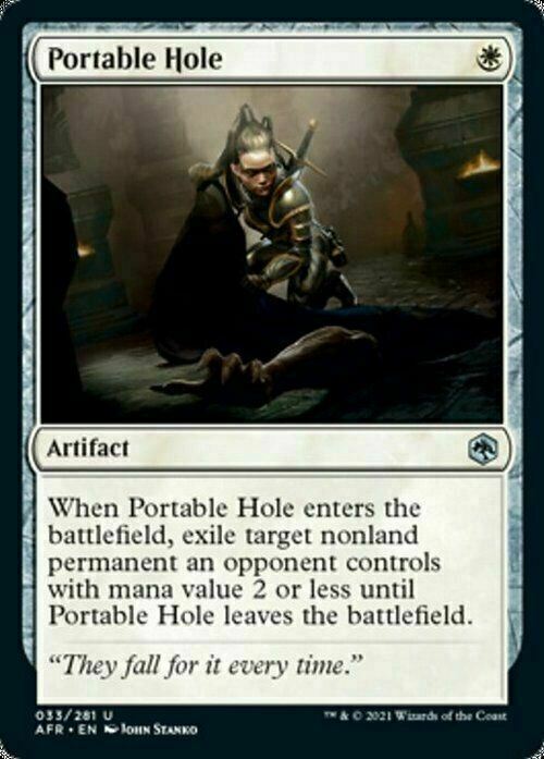 Portable Hole ~ Adventures in the Forgotten Realms [ NM ] [ MTG ]