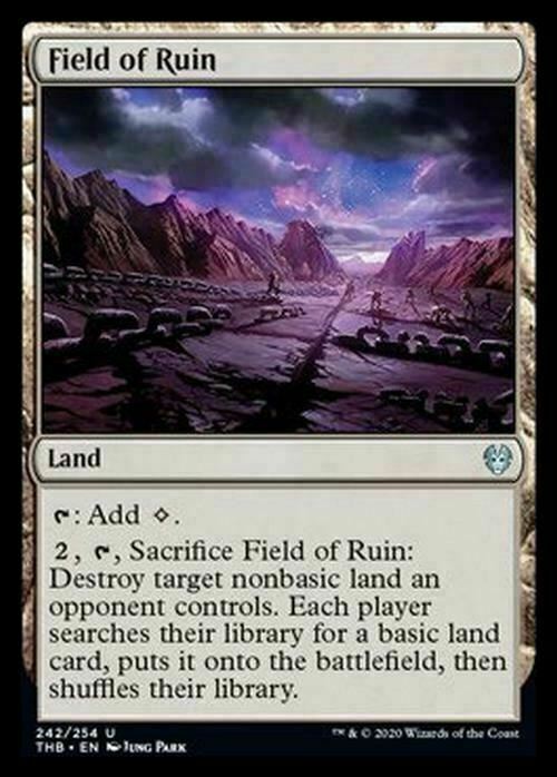 Field of Ruin ~ Theros Beyond Death [ NM ] [ Magic MTG ]