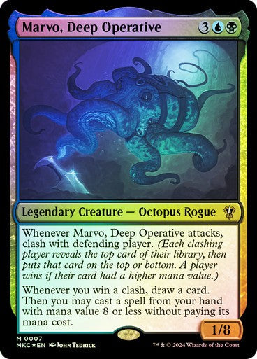 FOIL Marvo, Deep Operative ~ Commander: Murders at Karlov Manor [ NM ]