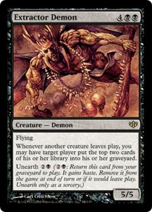 Extractor Demon ~ Conflux [ EX ] [ Magic MTG ]