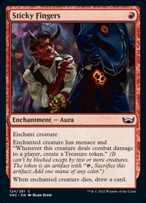 Sticky Fingers ~ Streets of New Capenna [ NM ] [ Magic MTG ]
