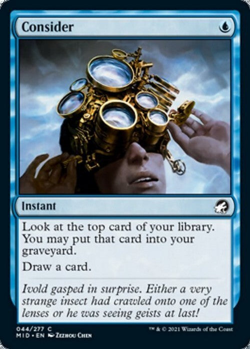 Consider ~ Midnight Hunt [ NM ] [ Magic MTG ]