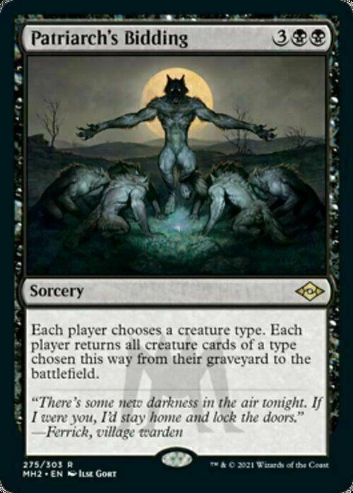 Patriarch's Bidding ~ Modern Horizons 2 [ NM ] [ Magic MTG ]