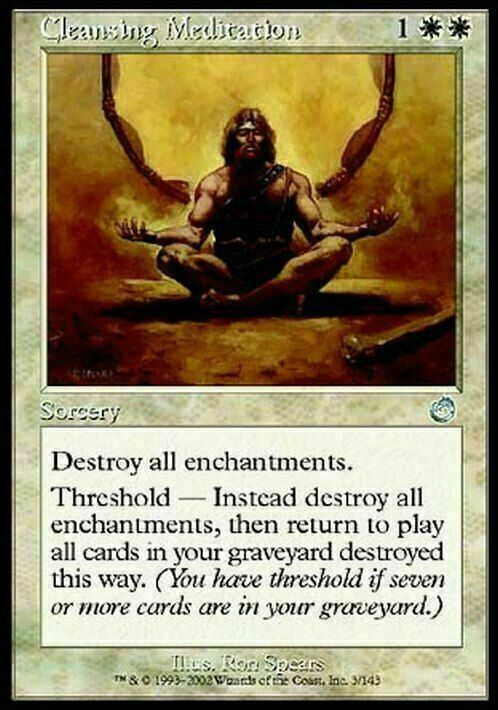 Cleansing Meditation ~ Torment [ EX ] [ Magic MTG ]