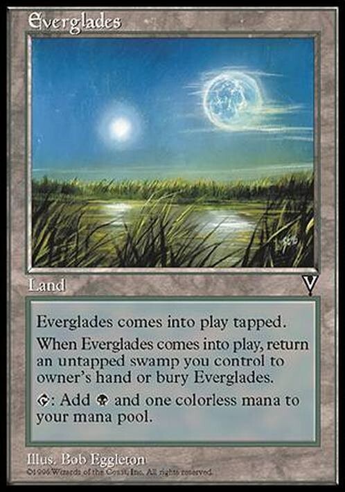 Everglades ~ Visions [ EX ] [ Magic MTG ]