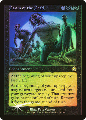 FOIL Dawn of the Dead ~ Torment [ PLAYED ] [ Magic MTG ]