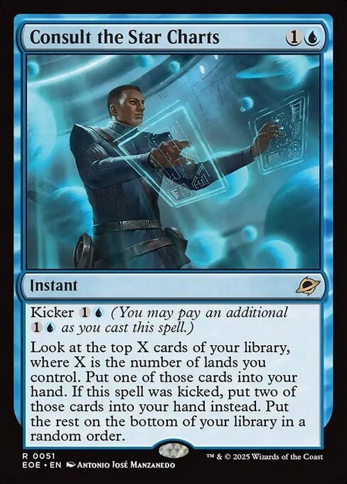 Consult the Star Charts ~ Edge of Eternities [ NM ] [ Magic MTG ]