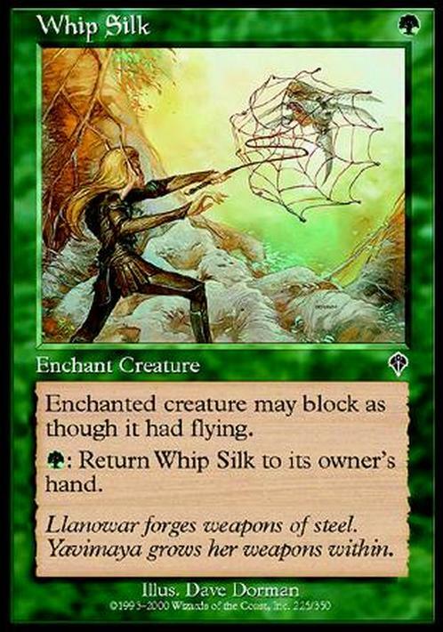 Whip Silk ~ Invasion [ EX ] [ Magic MTG ]